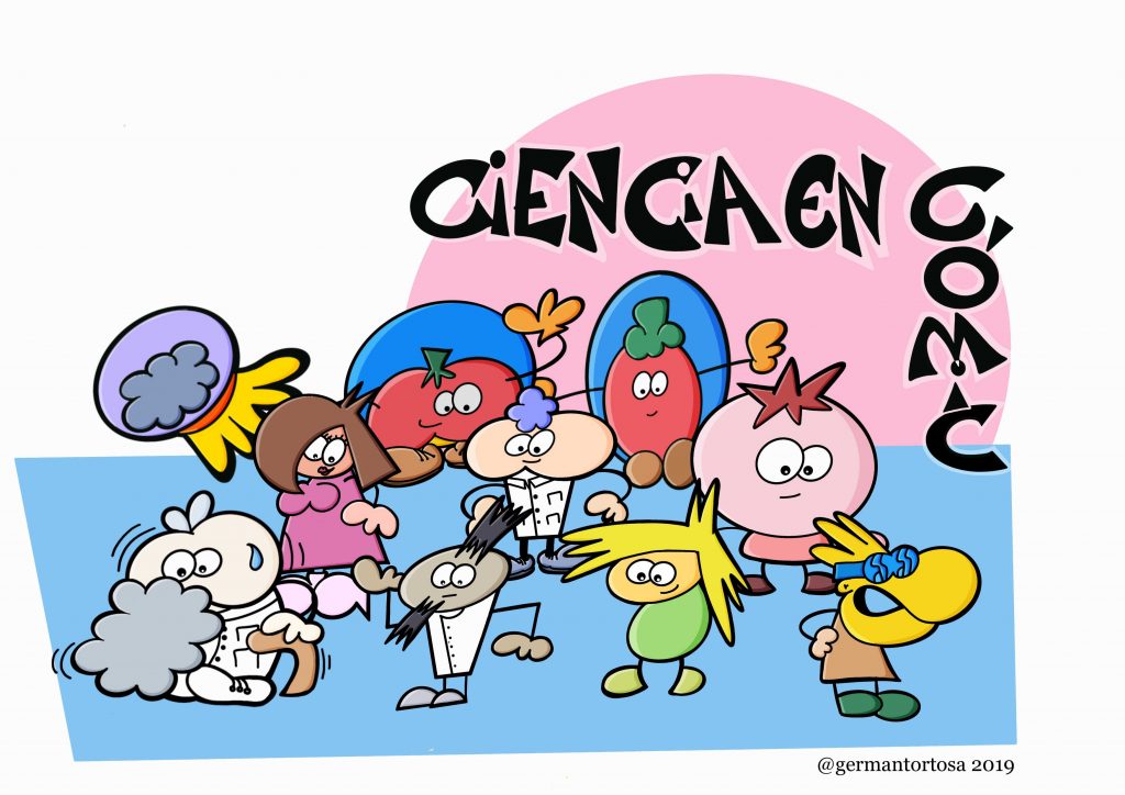 Personajes Ciencia en Cómic