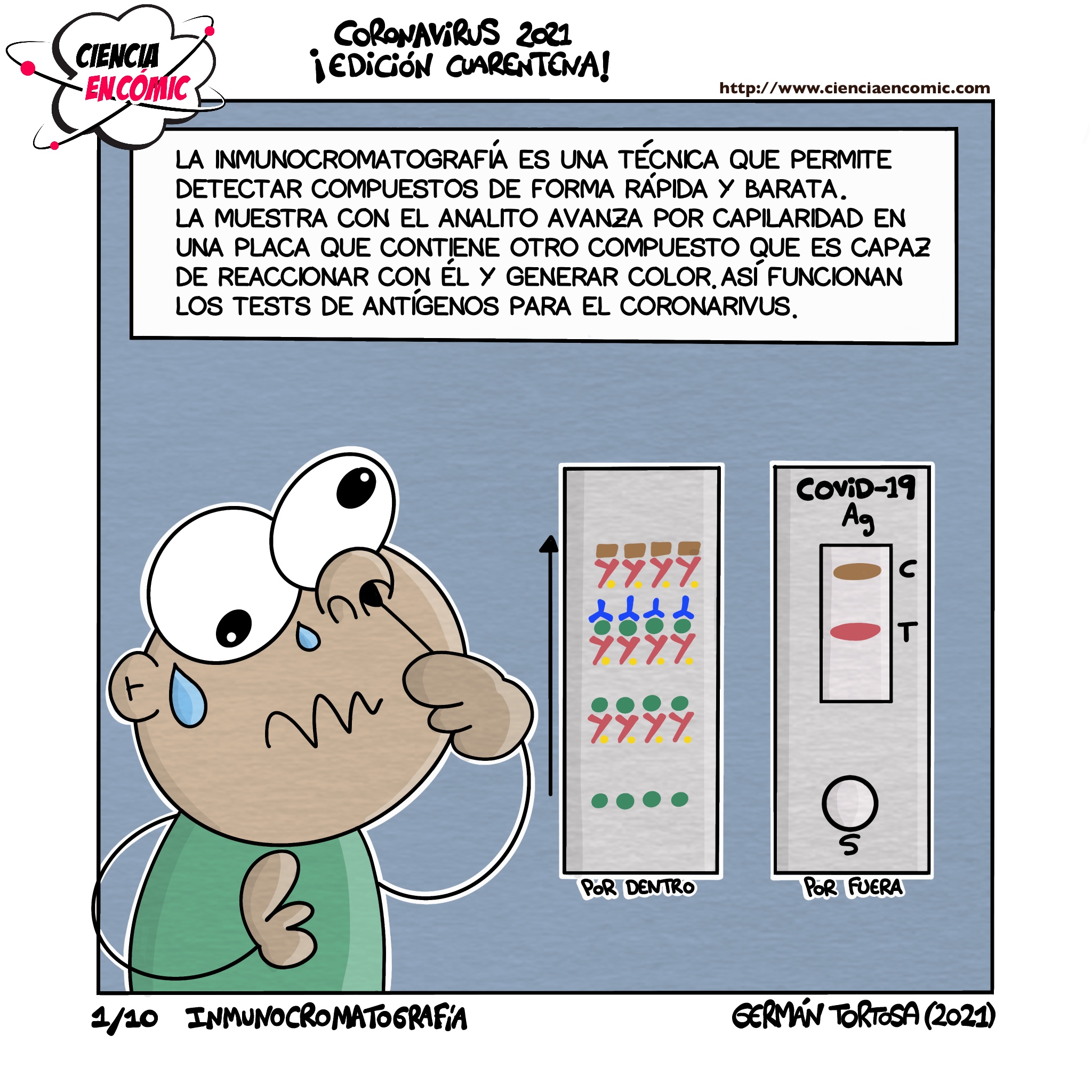 Inmunocromatografía (Especial cuarentena COVID)