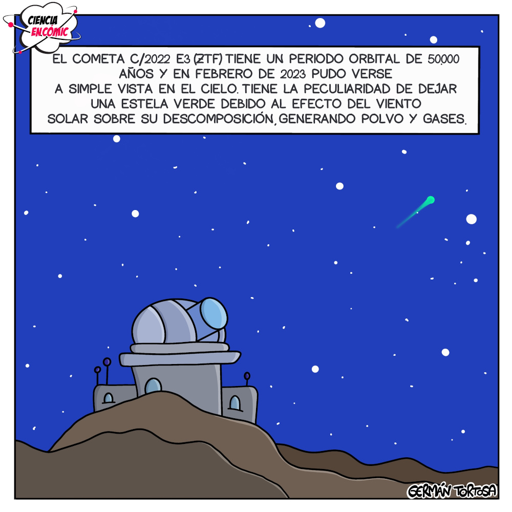 El cometa verde 